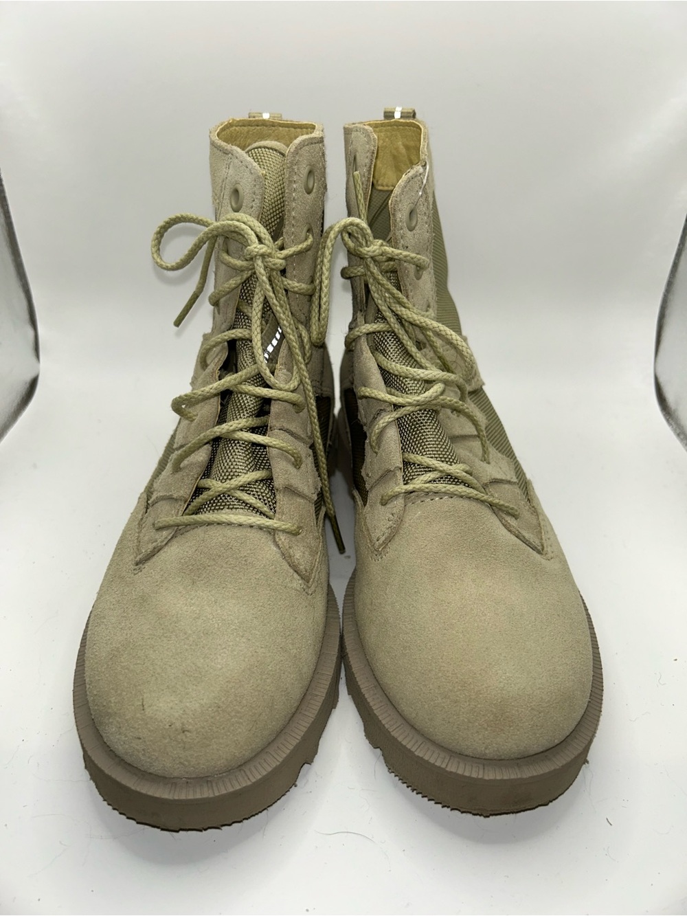 Sorel beige combat boots NWOB size 5.5 - Picture 2 of 7